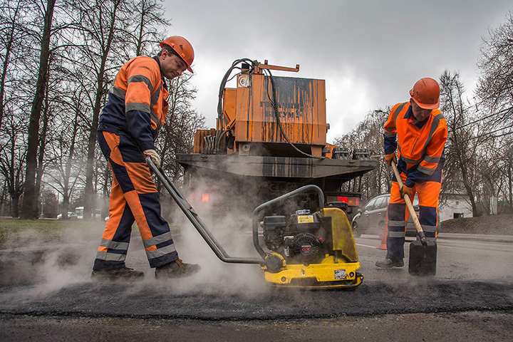 Расценки на ямочный ремонт дорожных покрытий в Минске | Адванс Строй+